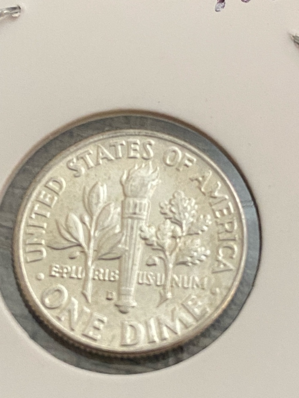 Vintage 1964 D Roosevelt Dime 90% Silver U.S. Coin - Picture 3 of 3